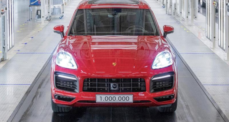 Porsche Cayenne : le millionième exemplaire vient d’être produit - Le millionième exemplaire
