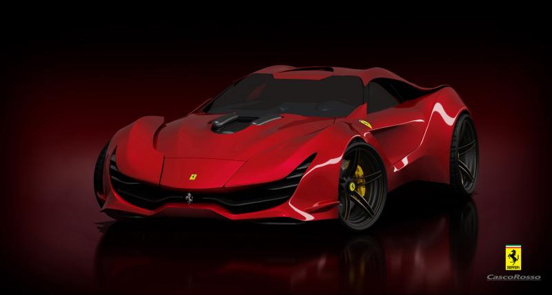  - CascoRosso, les photos de la Ferrari du futur