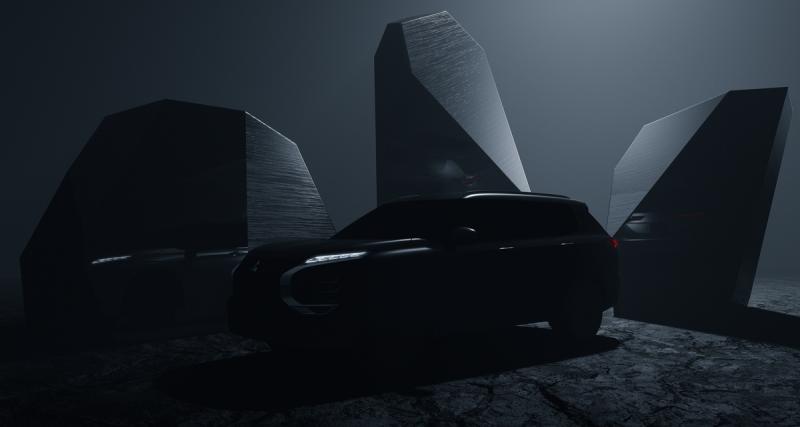  - Mitsubishi Outlander PHEV (2021) : première image pour le futur SUV hybride rechargeable
