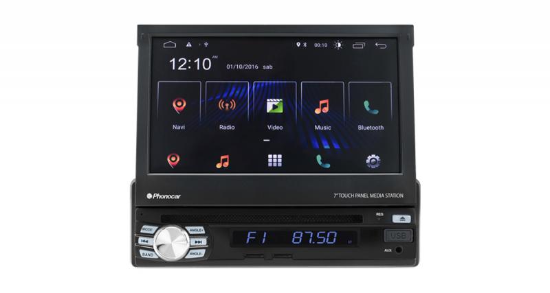  - Phonocar commercialise un autoradio 1 DIN fonctionnant sous Android