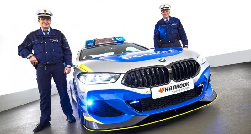 BMW M850i “Polizei” par AC Schnitzer : une bombe de 620 ch aux couleurs de la police allemande - Le rêve des forces de l’ordre