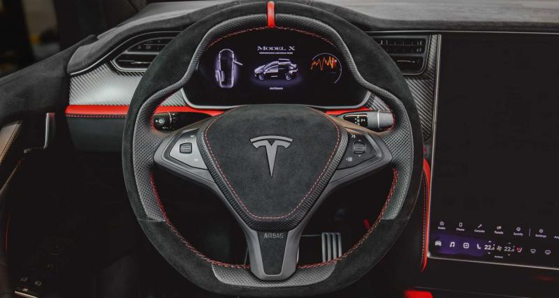 Vilner rend l’intérieur du Tesla Model X beaucoup plus attractif - Merci Père Noël