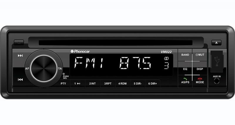  - Un autoradio CD Bluetooth DAB à prix canon chez Phonocar