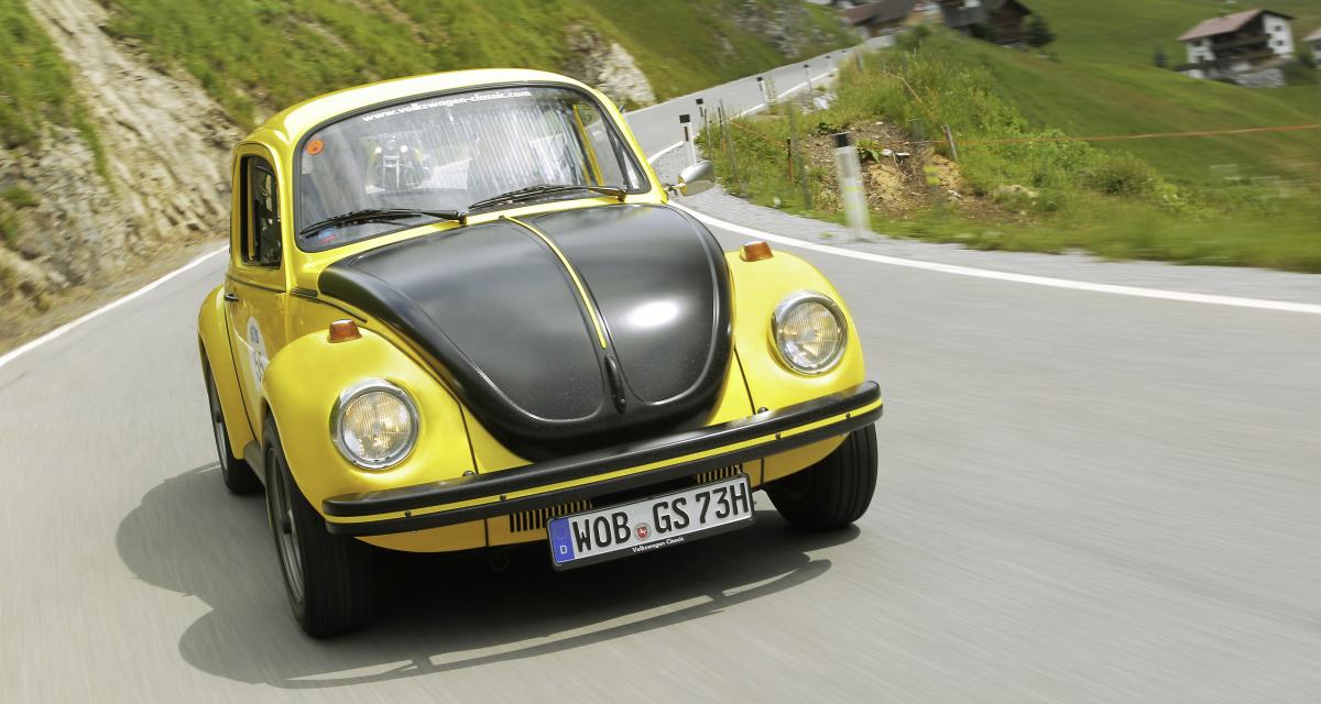 Idéale pour le rallye, la VW Beetle GSR se montrait accessible pour les petits budgets