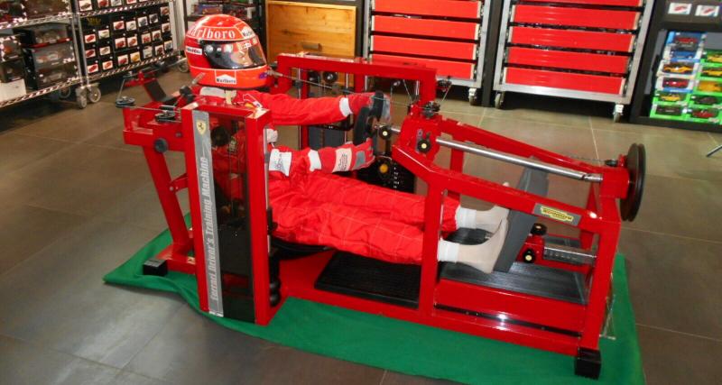  - eBay : 150.000 € pour la machine de muscu Ferrari de Michael Schumacher