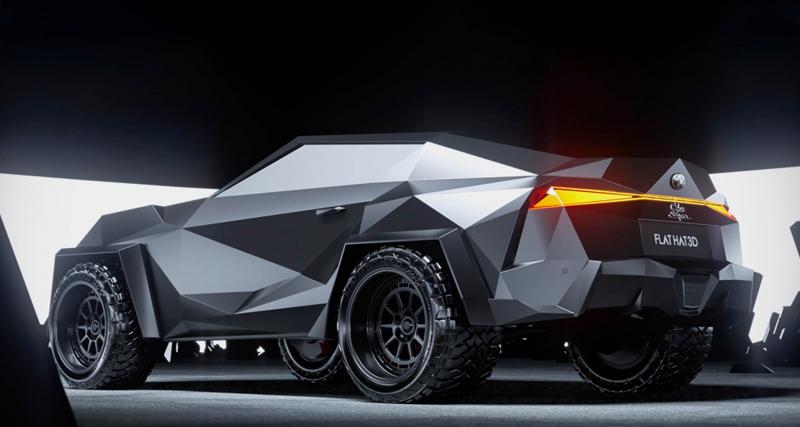 Cyber Supra Concept : des angles à gogo pour ce coupé Toyota largement modifié - Blindée et prête à tout