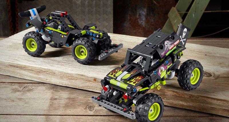  - Les Monster Trucks Grave Digger et Max-D déclinés en Lego Technic