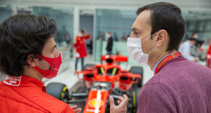 VIDEO. De la dernière à la première place, Carlos Sainz fait la démonstration de son talent au volant d’un kart - Carlos Sainz pour ses premiers jours au sein de la Scuderia Ferrari
