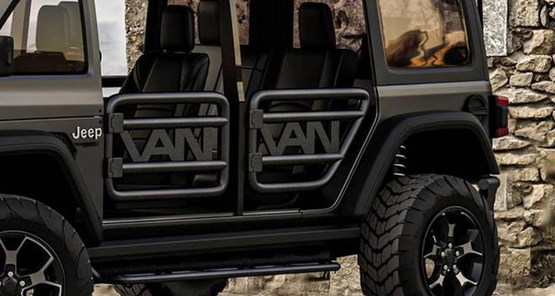 Jeep “Vangler” : l’iconique Wrangler transformé en van de loisirs tout-terrain - Jeep “Vangler”