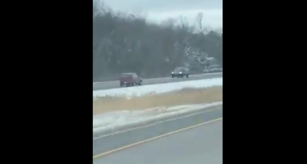 VIDEO - La police met fin à la course folle d'un automobiliste de 76 ans à contresens et en excès de vitesse sur l'autoroute