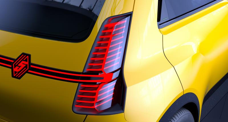 Renault dévoile un prototype de R5 100% électrique - Nouveau logo pour le proto
