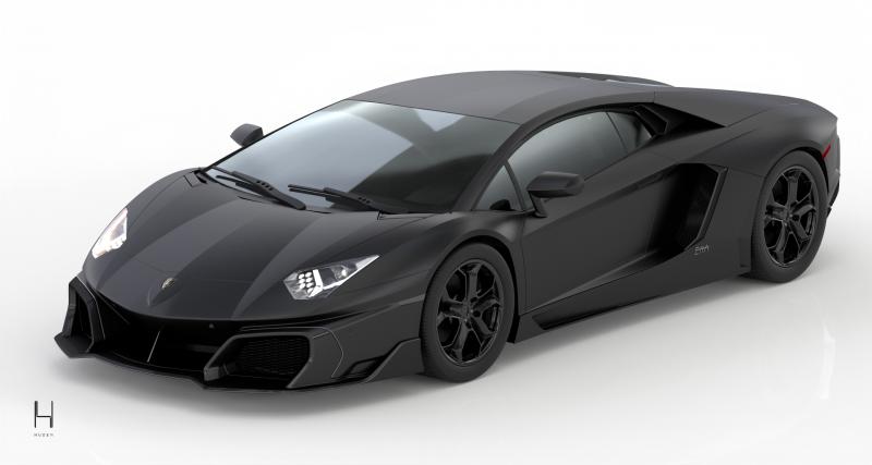  - Huber propose un restylage full carbone pour la Lamborghini Aventador