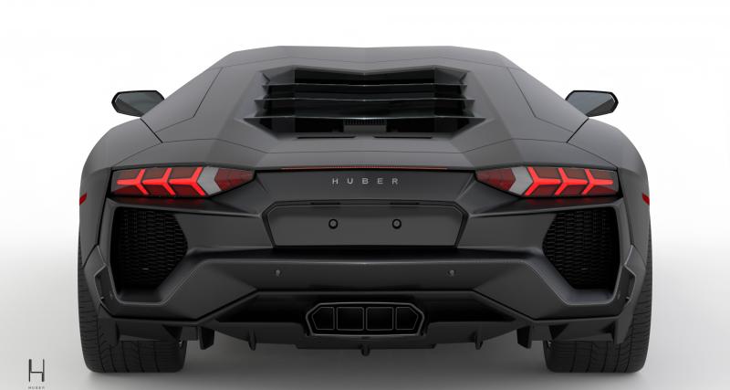 Huber propose un restylage full carbone pour la Lamborghini Aventador - Dix ans d’existence pour l’Aventador