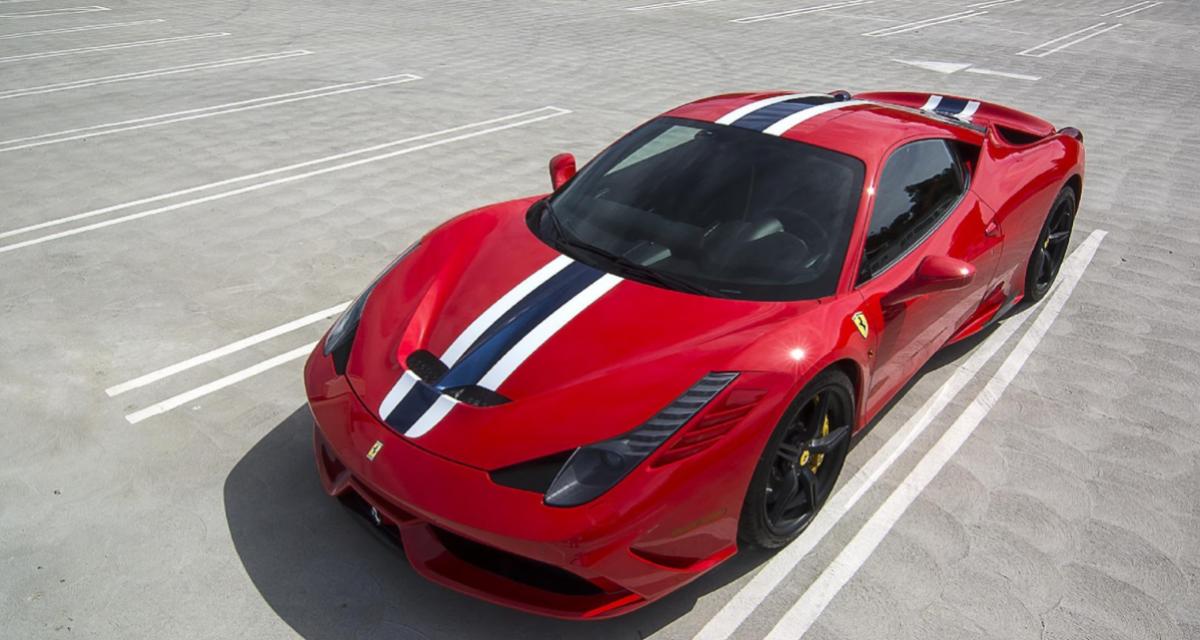 Il dit adieu à sa belle Ferrari après une envolée à plus de 230 km/h