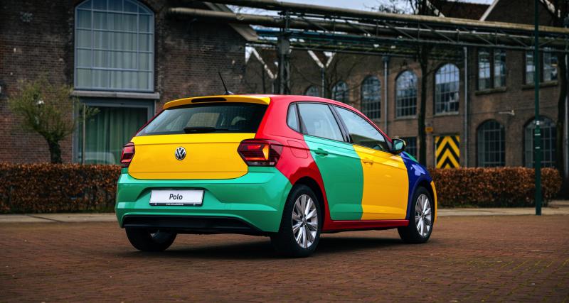 Volkswagen Polo Arlequin : hommage moderne à la fameuse citadine multicolore - Simple et ludique