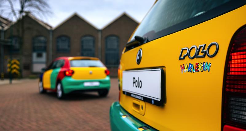 Volkswagen Polo Arlequin : hommage moderne à la fameuse citadine multicolore - Personnalisation maxi