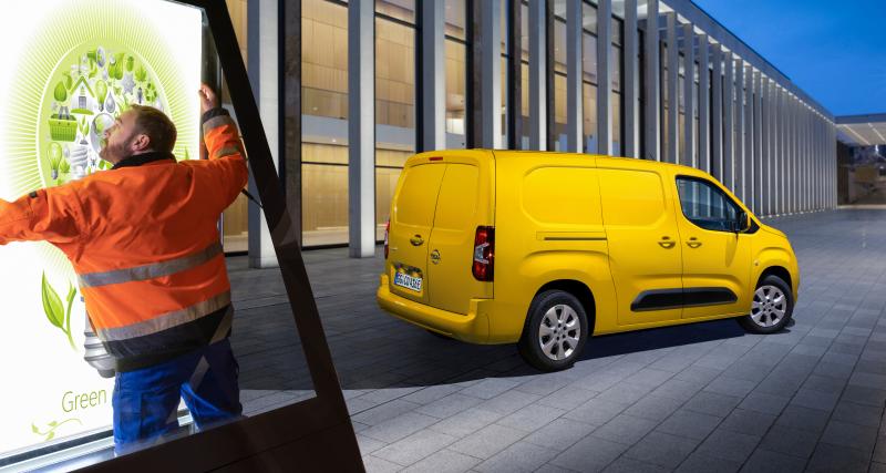 Opel Combo-e Cargo (2021) : jusqu’à 4,4 m3 de volume utile et près de 300 km d’autonomie - Moteur de Corsa-e