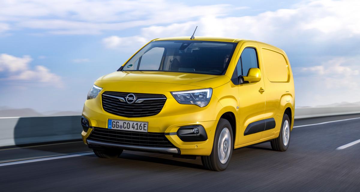 Opel Combo-e Cargo (2021) : jusqu'à 4,4 m3 de volume utile et près de 300 km d'autonomie