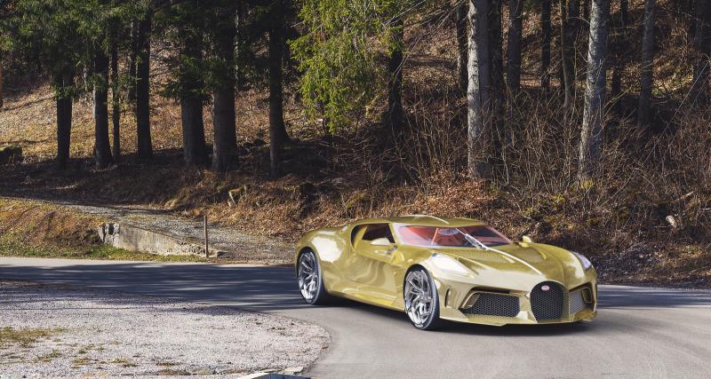  - Et si la Bugatti La Voiture Noire se parait d’or ?