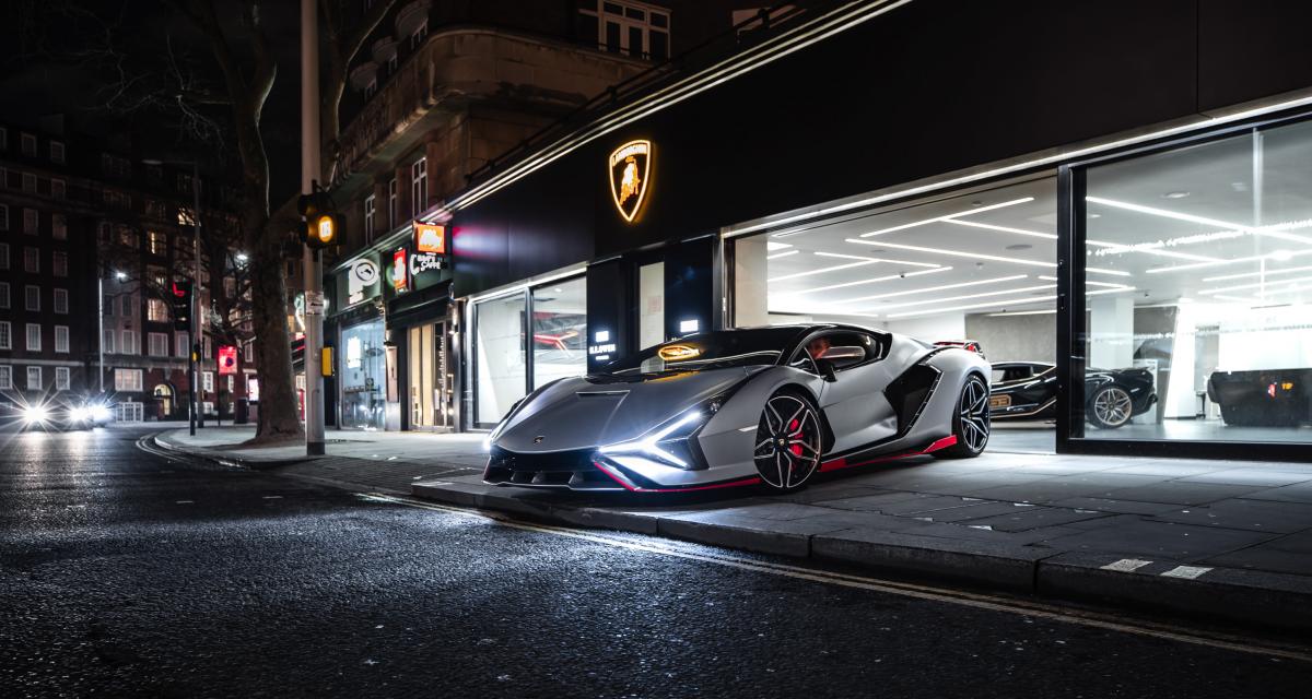 Lamborghini Sián : double livraison de rêve à Londres