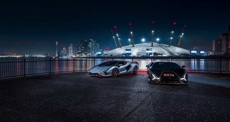 Lamborghini Sián : double livraison de rêve à Londres - Monstre hybride
