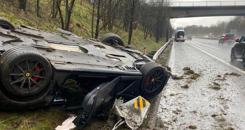 - Une Ferrari 812 Superfast parmi les victimes de la tempête Christoph au Royaume-Uni