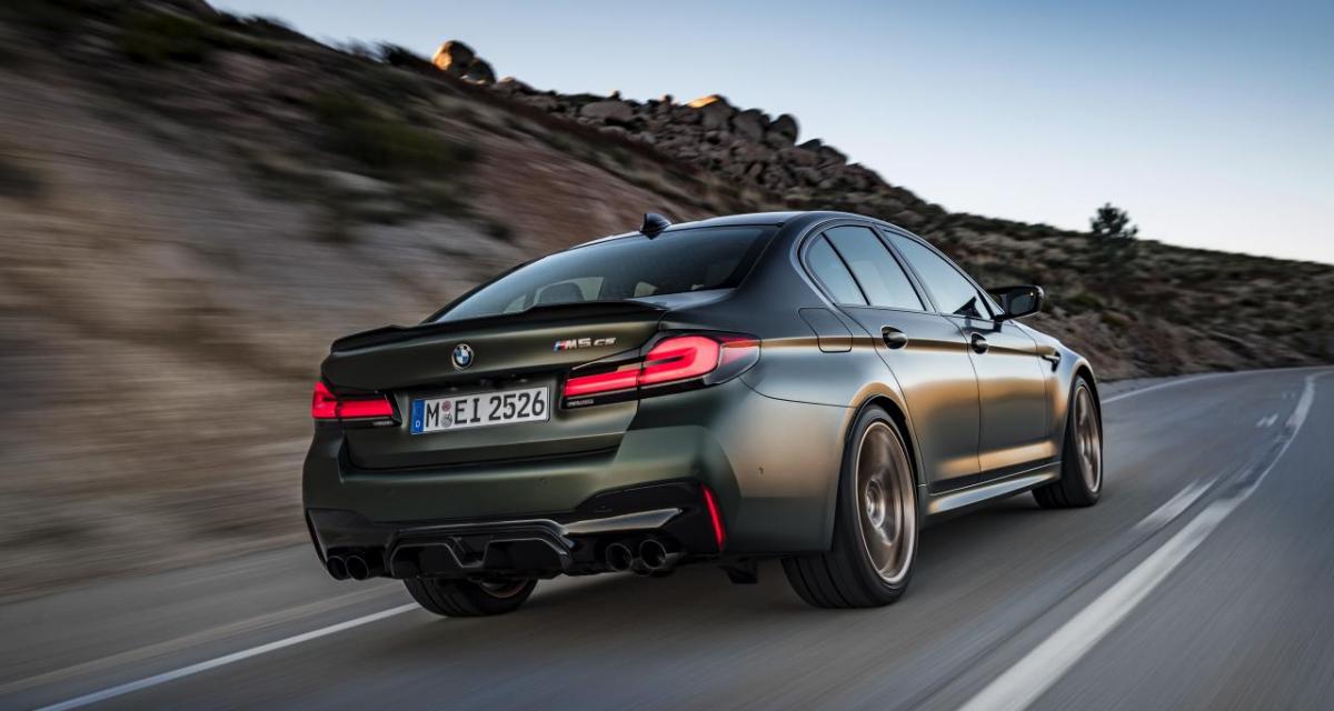 BMW M5 CS : la super-berline allemande en 5 chiffres