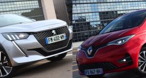 Peugeot e-208 vs Renault Zoé : match électrique