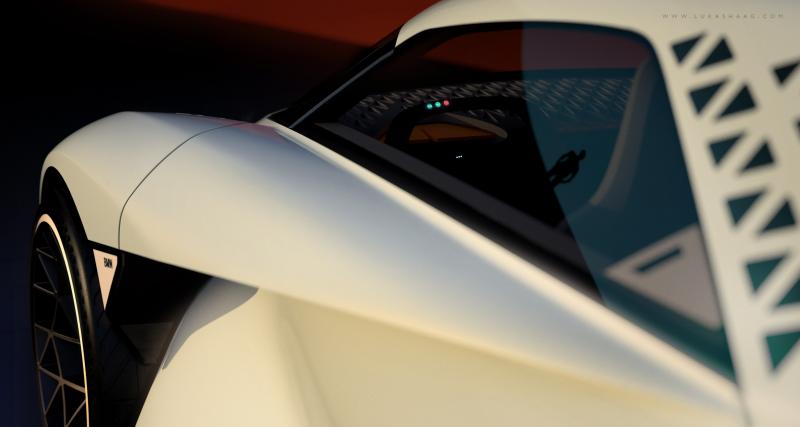 Concept-car BMW : après la calandre trop grosse, la calandre presque inexistante - Supercar aérodynamique