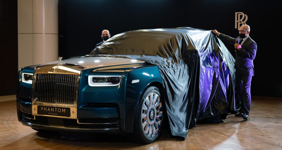 Rolls-Royce Phantom Iridescent Opulence : la plume d'oiseau comme objet d'art
