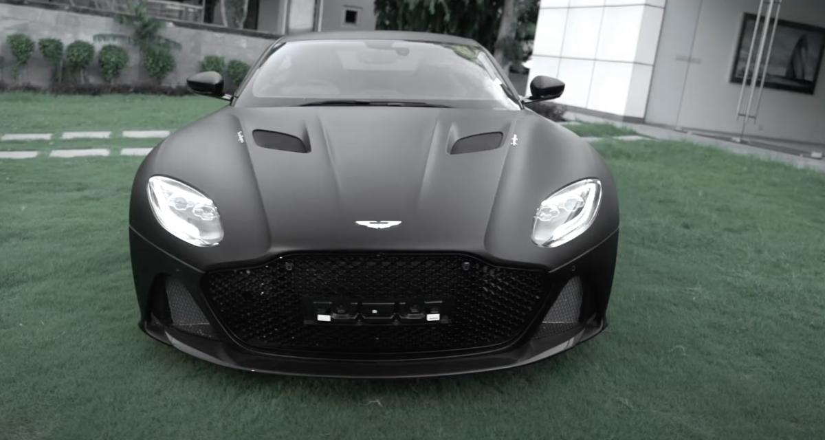 VIDEO - Pour sa seule et unique DBS Superleggera en Inde, Aston Martin a vu les choses en grand