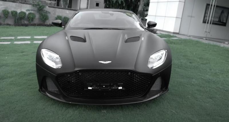  - VIDEO - Pour sa seule et unique DBS Superleggera en Inde, Aston Martin a vu les choses en grand