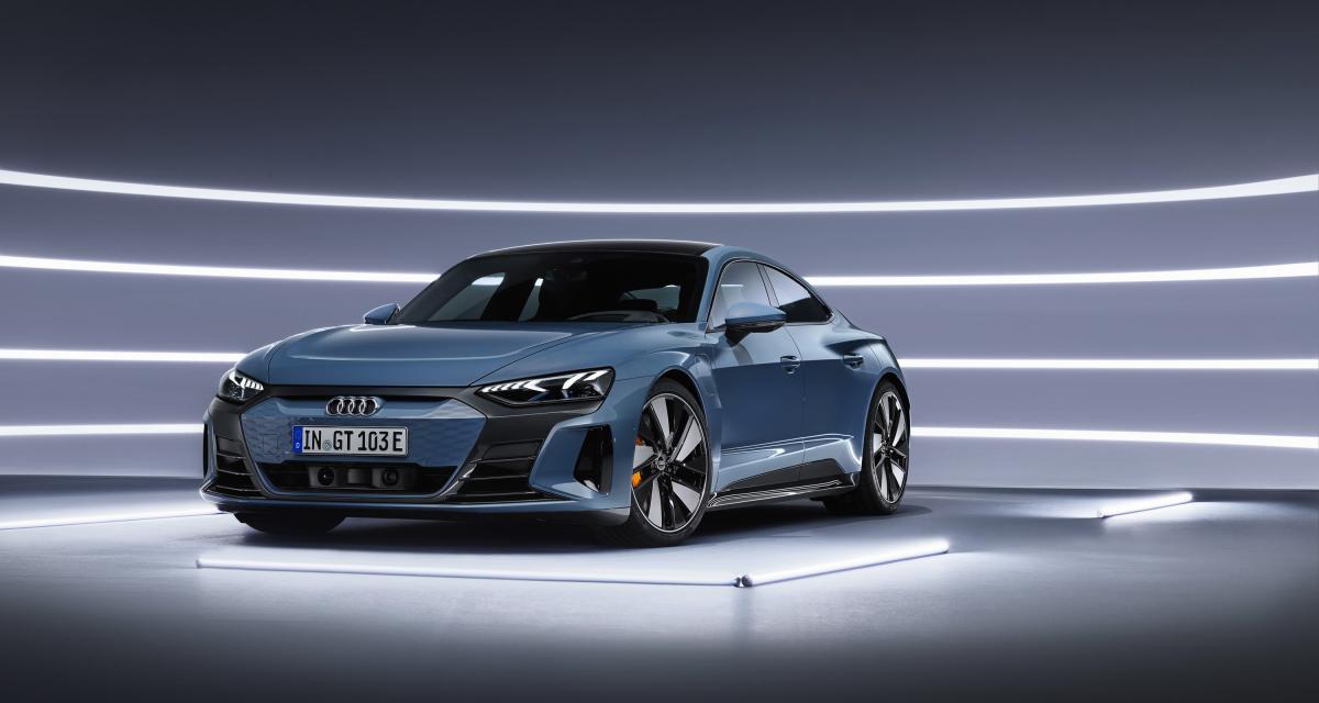 Audi e-tron GT (2021) : le coupé électrique 4 portes en 4 points