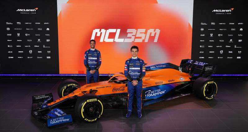 McLaren Racing - F1 : la McLaren 2021 de Ricciardo et Norris en images