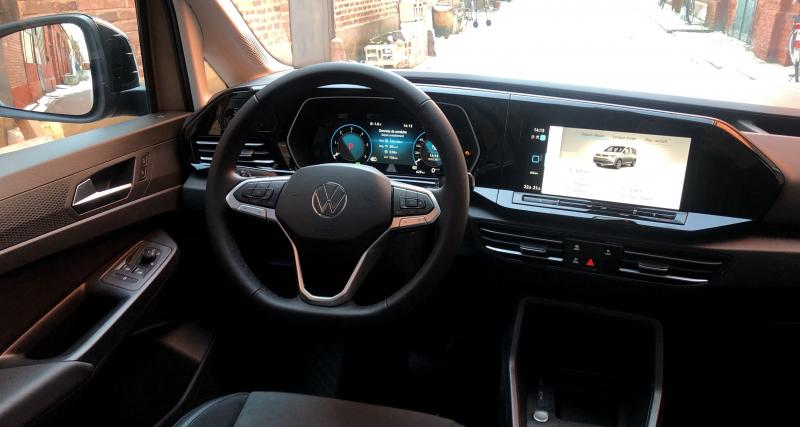 Essai du nouveau Volkswagen Caddy (2021) : ADN de Golf 8 - Nouvelle ère derrière le volant