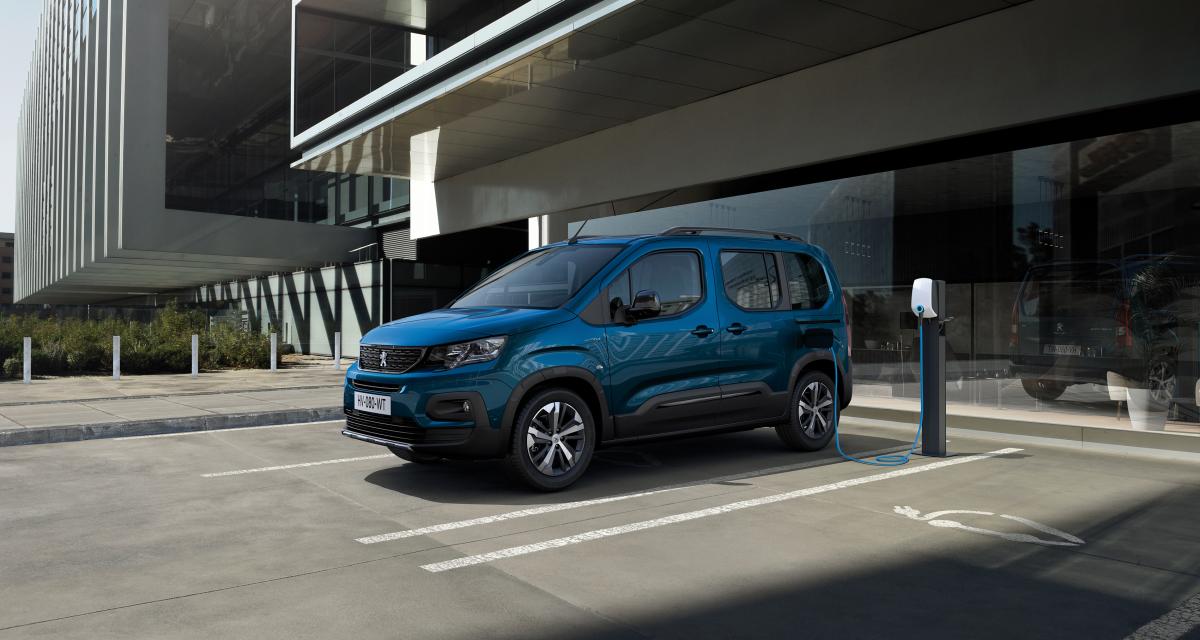 Nouveau Peugeot e-Rifter (2021) : le minivan 100% électrique en 3 points