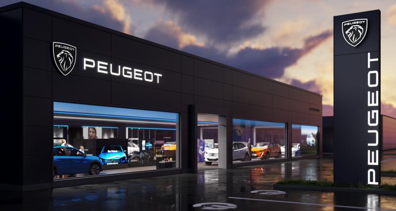 Retour de la tête de lion sur le tout nouveau logo de Peugeot - Le nouveau logo de Peugeot