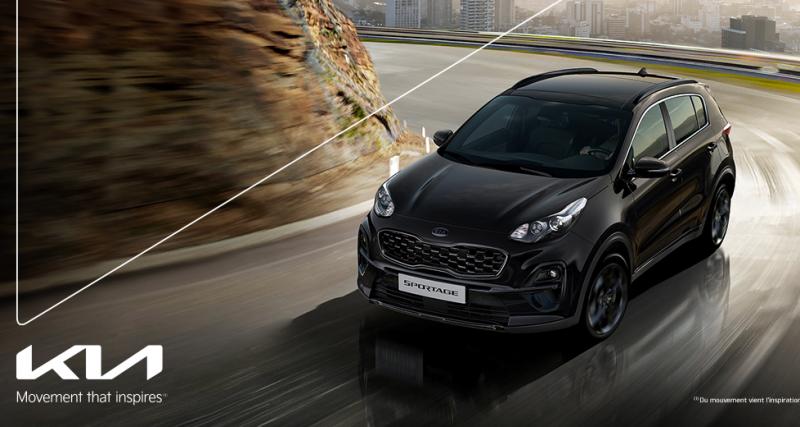 Découvrez le Kia Sportage Hybride Black Edition