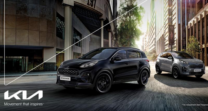 Découvrez le Kia Sportage Hybride Black Edition