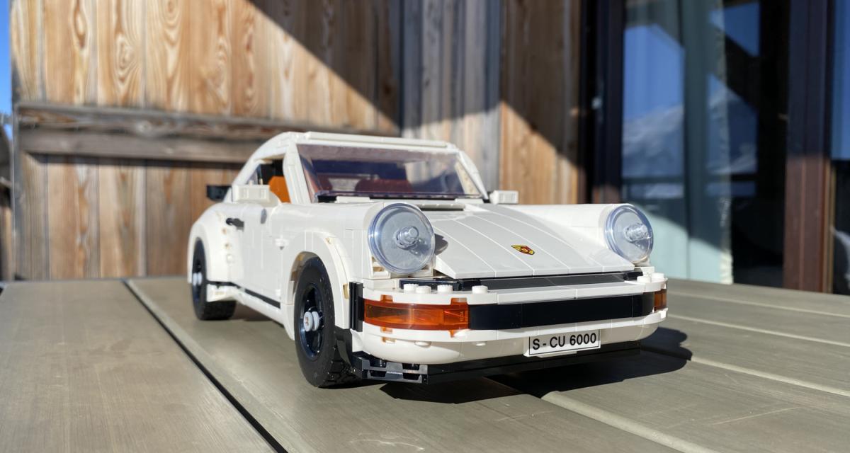 Porsche 911 version Lego : nos photos de la sportive allemande assemblée