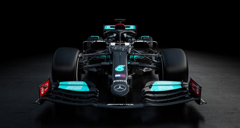  - F1 - Mercedes W 12 E Performance : les photos de la monoplace d’Hamilton et Bottas pour 2021