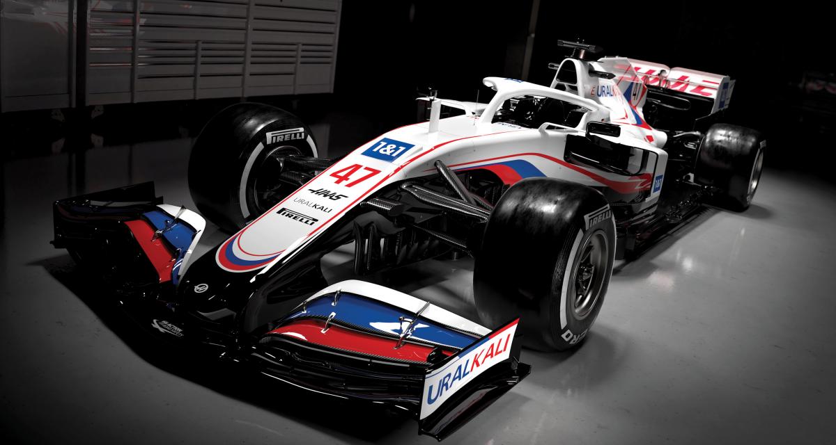 La Haas pour la saison 2021 de F1