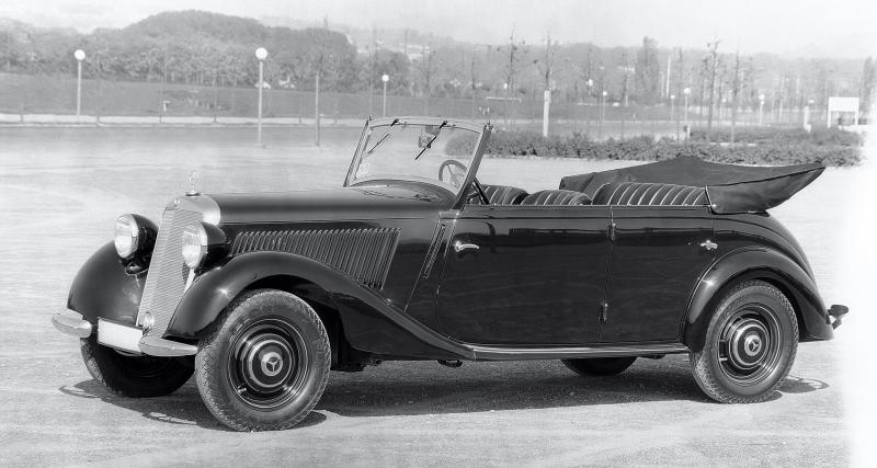 Mercedes-Benz 170 V : l’ancêtre de la Classe E dans les années 30 - Mercedes-Benz 170 V