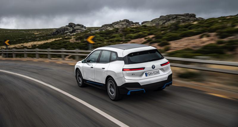 BMW iX (2021) : de 400 à 600 km d’autonomie, à partir de 86.250€ - BMW iX (2021)