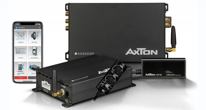  - La musique en audio streaming haute résolution pour les youngtimers, grâce au module Axton ABT50