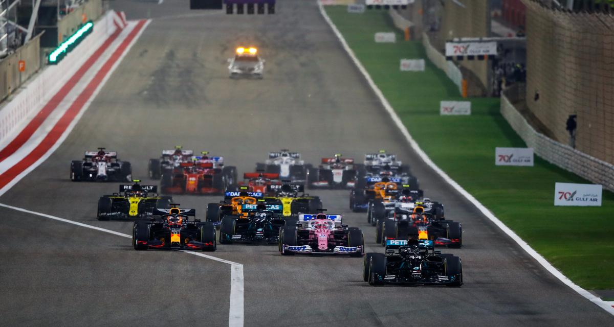 GP de Bahreïn de F1 : le départ de la course en vidéo