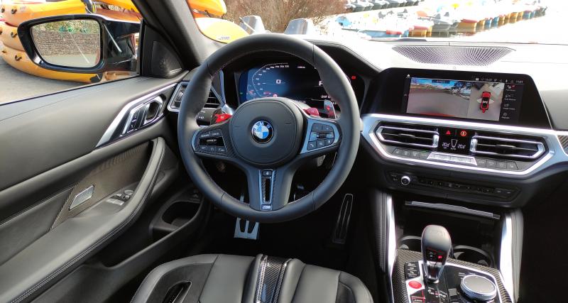 Essai de la nouvelle BMW M4 Competition (G82) : au nom du style, du drift et du six cylindres en ligne - Des sensations qui se paient au prix fort
