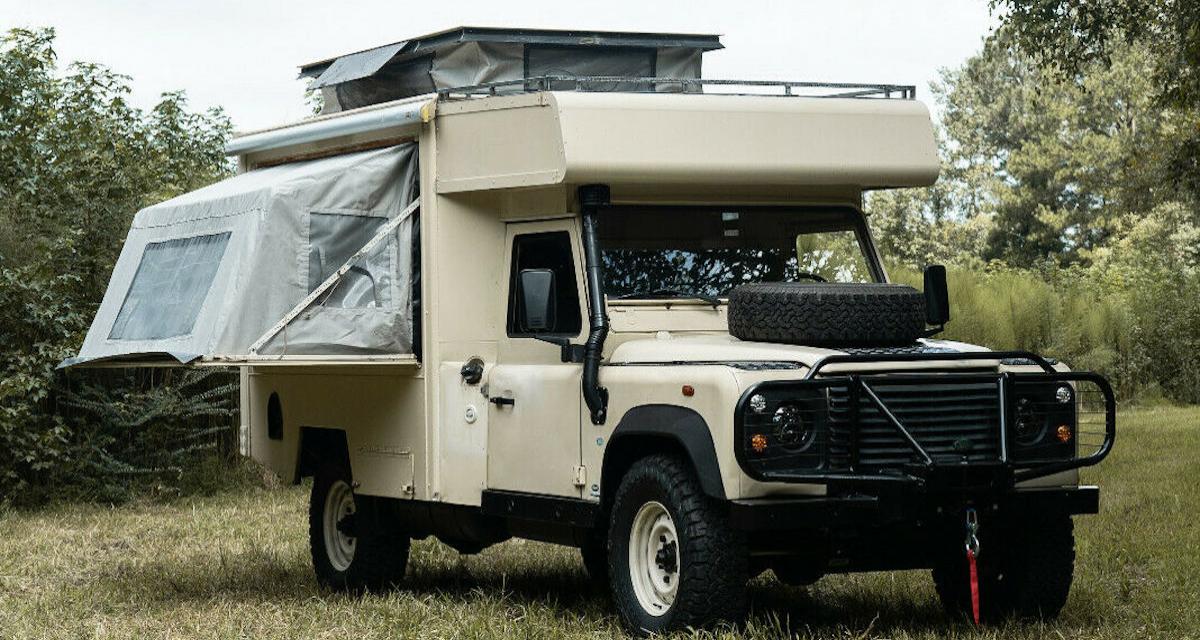 Land Rover Defender Osprey : camping-car de caractère à 100.000$