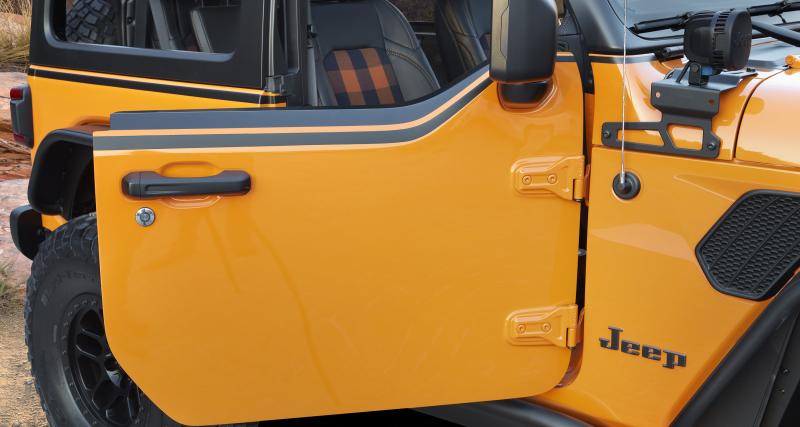 Jeep Orange Peelz : un Wrangler ultra-personnalisé qui vend du rêve - Jeep Orange Peelz