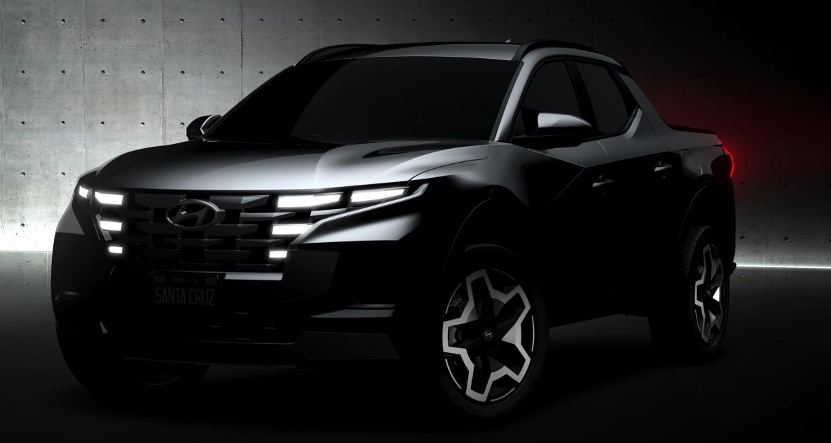 Nouveau Hyundai Santa Cruz (2022) : les premières images du pick-up coréen taillé pour l'Amérique
